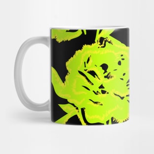 Flower spring fluorescent Mug